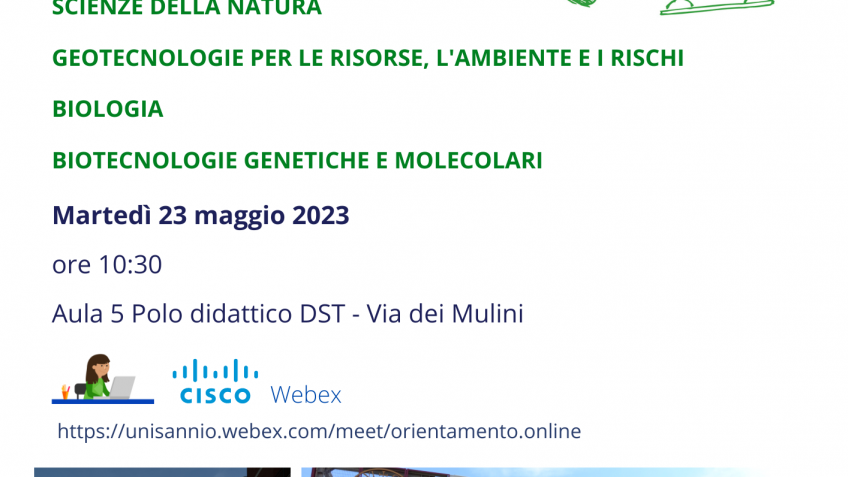 open day magistrali DST 2023